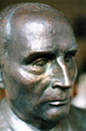 Buste du président François Mitterrand (bronze)